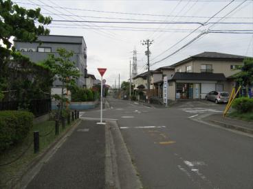 一時停止標識　見落とし注意！